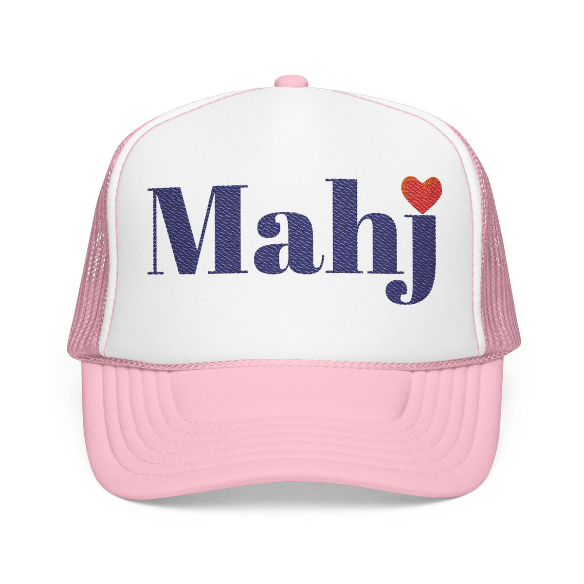 Mahj Embroidered Trucker Hat