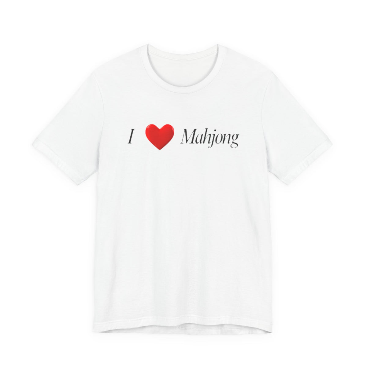 I ❤️ Mahjong Graphic Tee