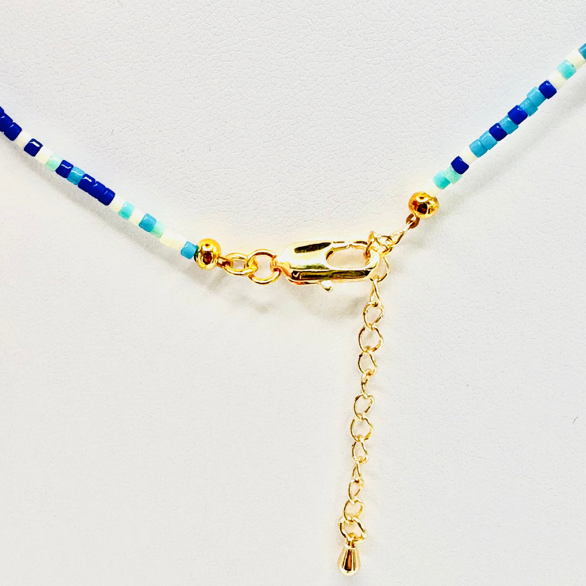 MAHJ Mother-of-Pearl Beaded Necklace