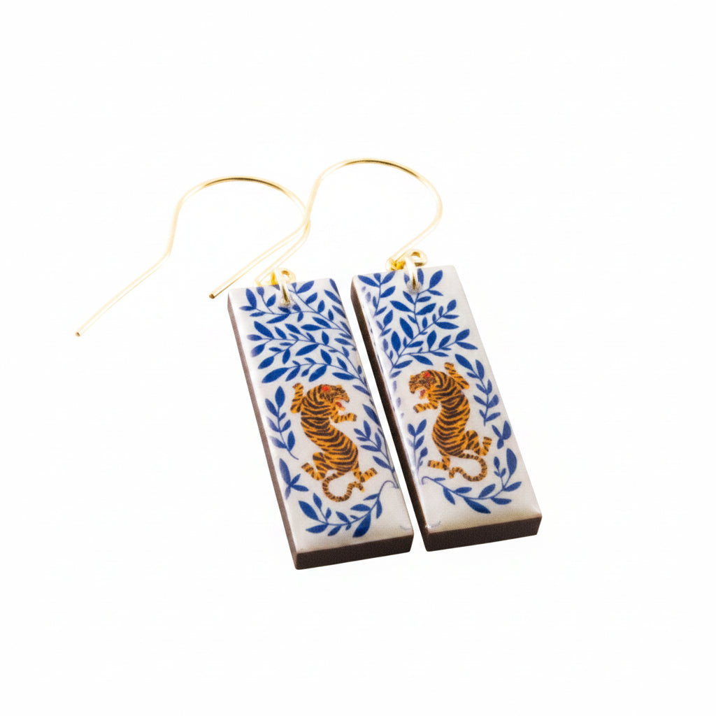 Lucky Tiger Earrings