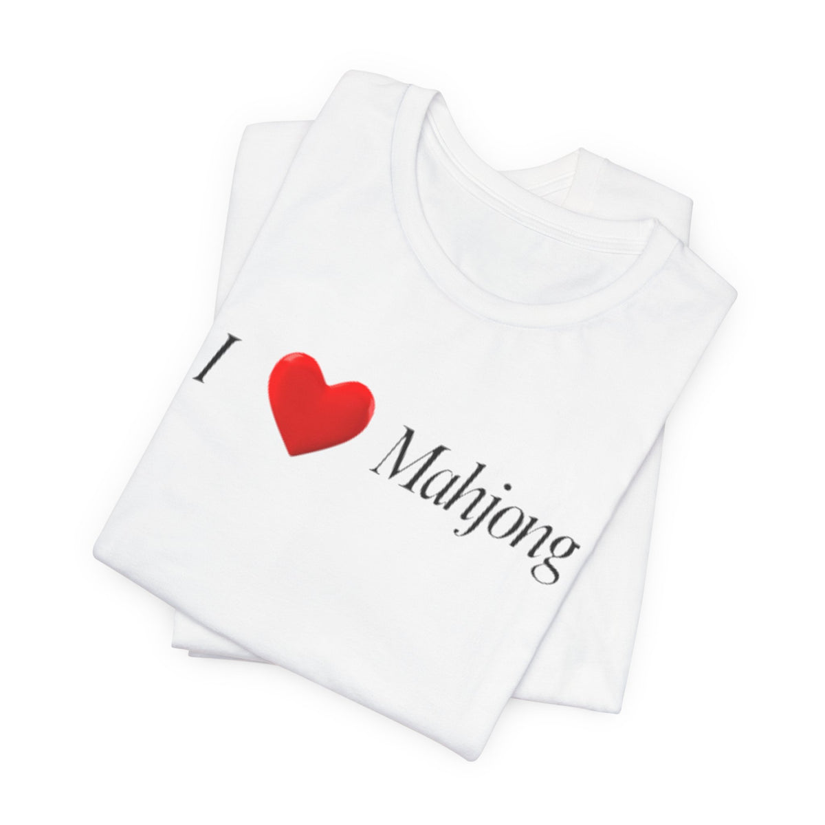 I ❤️ Mahjong Graphic Tee
