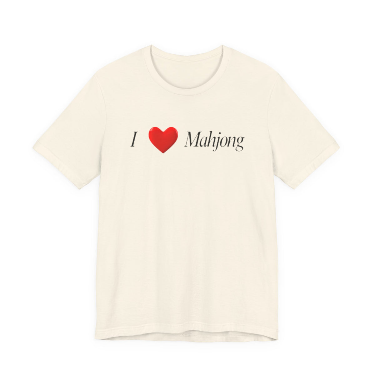 I ❤️ Mahjong Graphic Tee