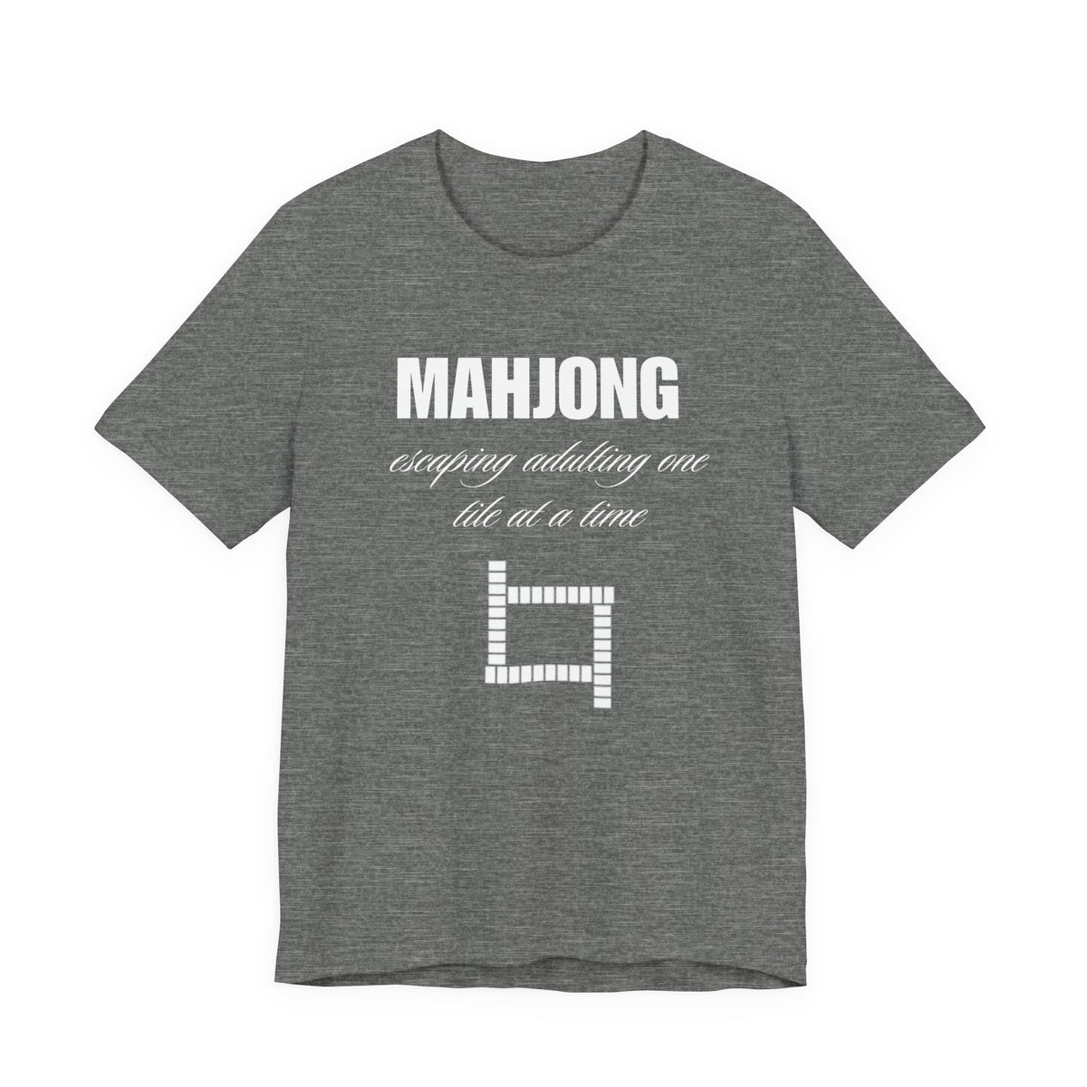 Mahjong Adulting Tee