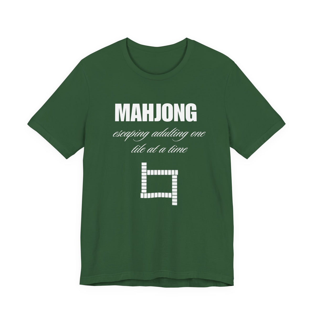 Mahjong Adulting Tee