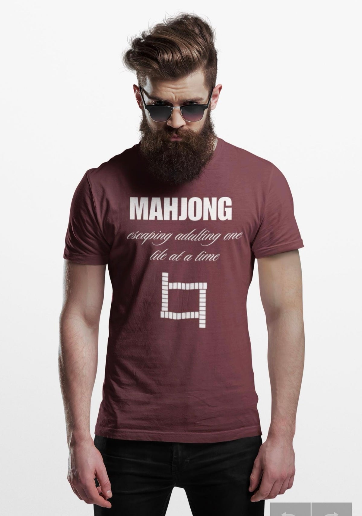 Mahjong Adulting Tee