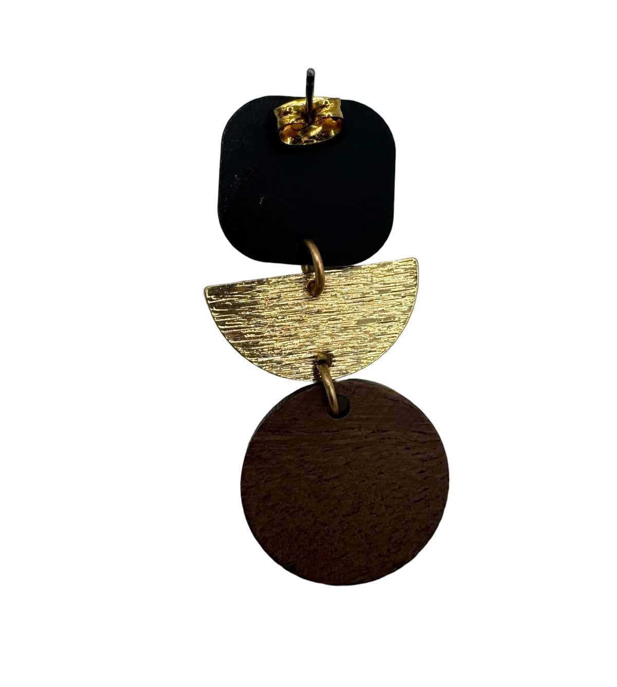 Geo Orbit Post Earrings