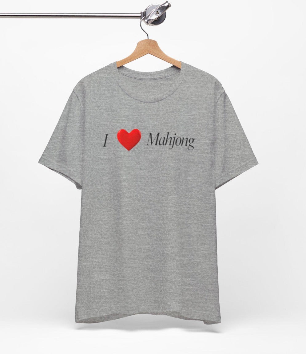 I ❤️ Mahjong Graphic Tee