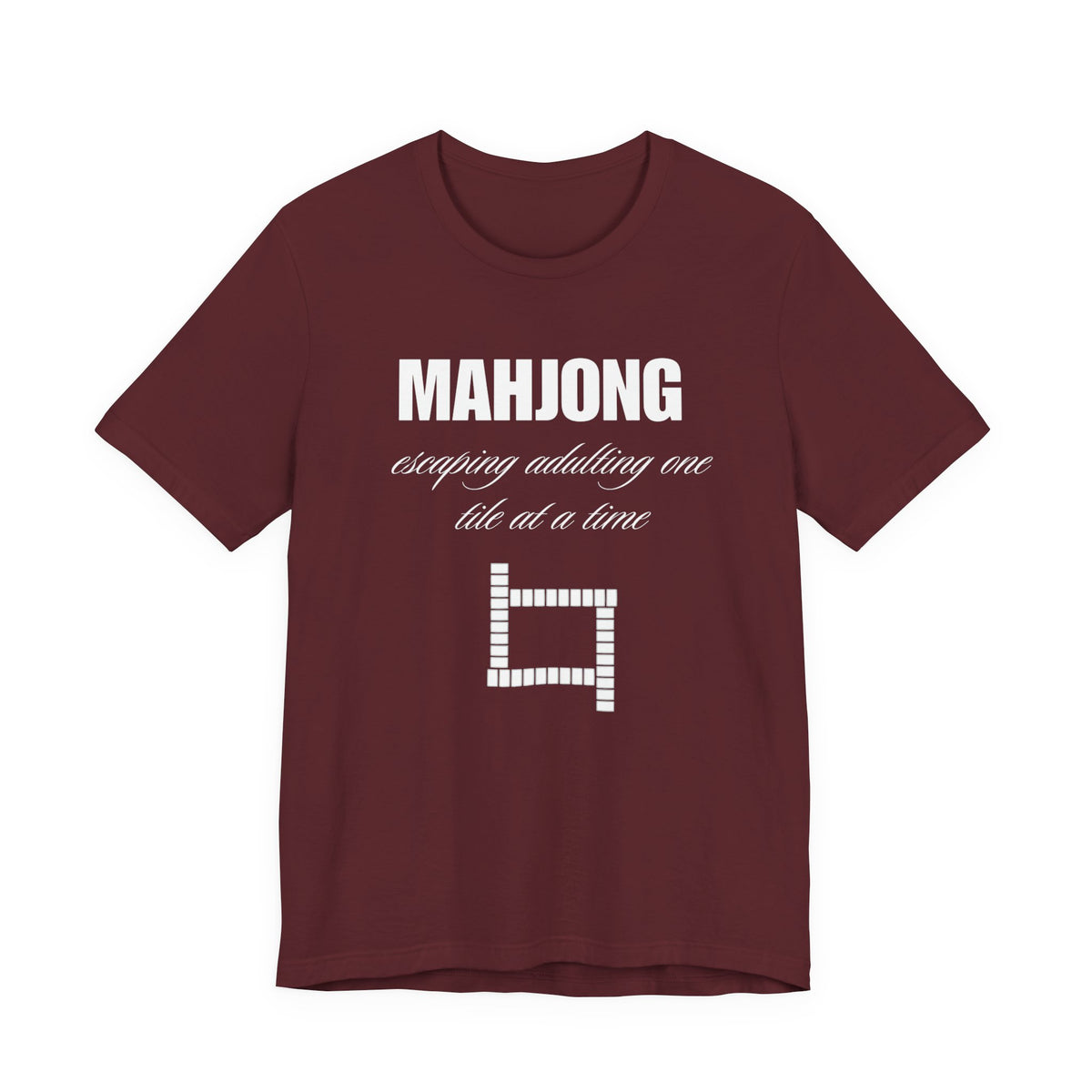 Mahjong Adulting Tee