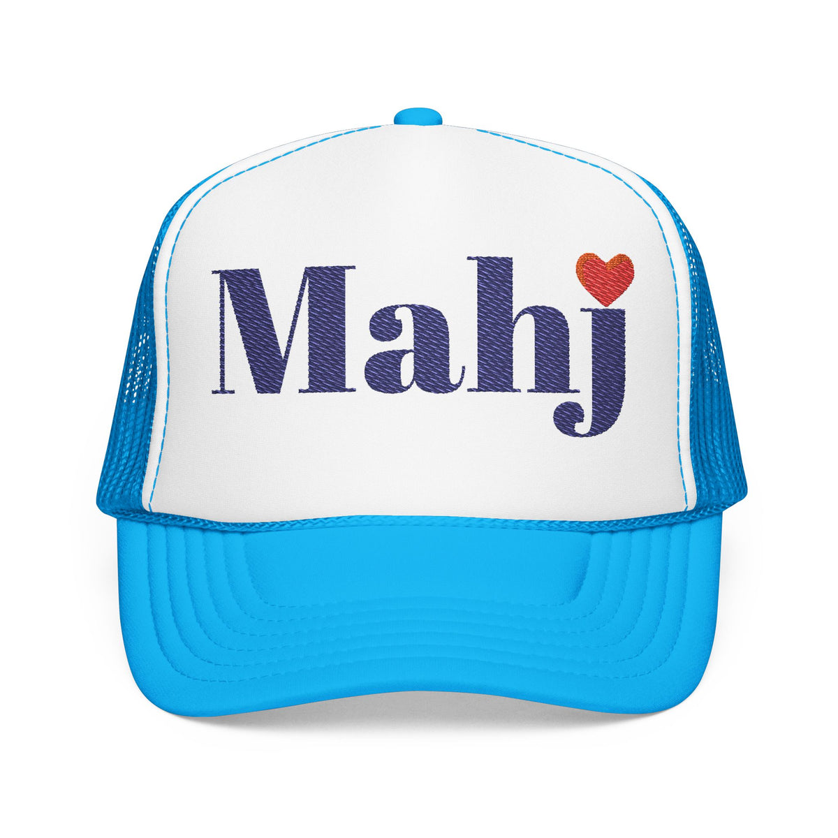 Mahj Embroidered Trucker Hat