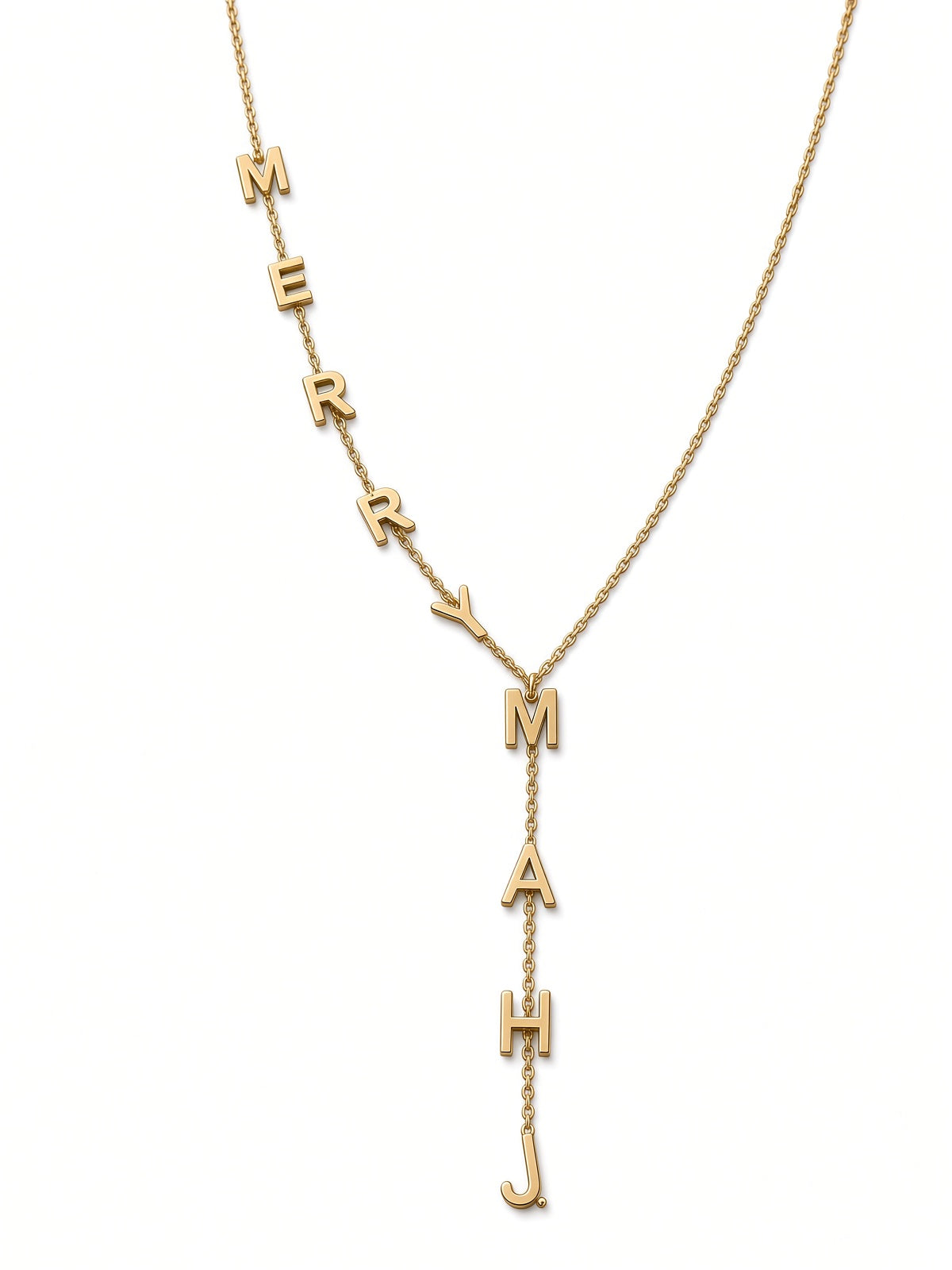 Merry Mahj Lariat Necklace