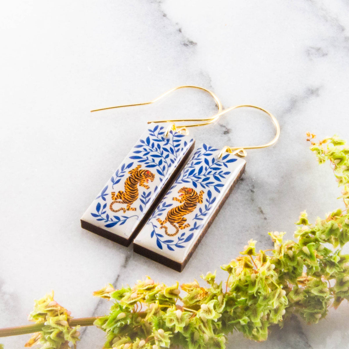 Lucky Tiger Earrings