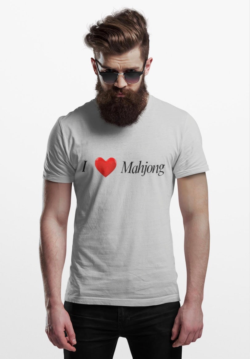 I ❤️ Mahjong Graphic Tee
