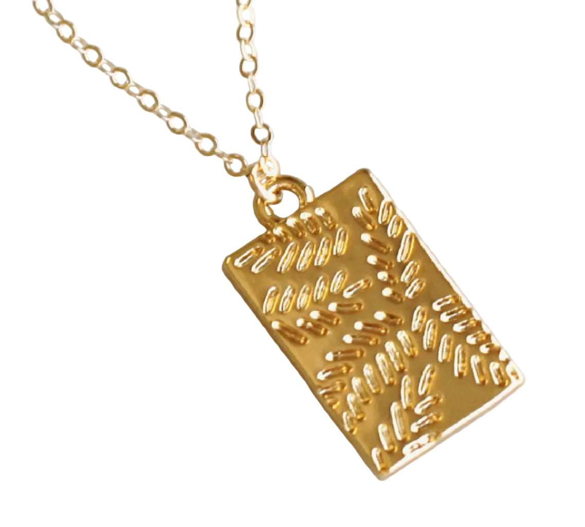 6 Bam Olive Branch Necklace