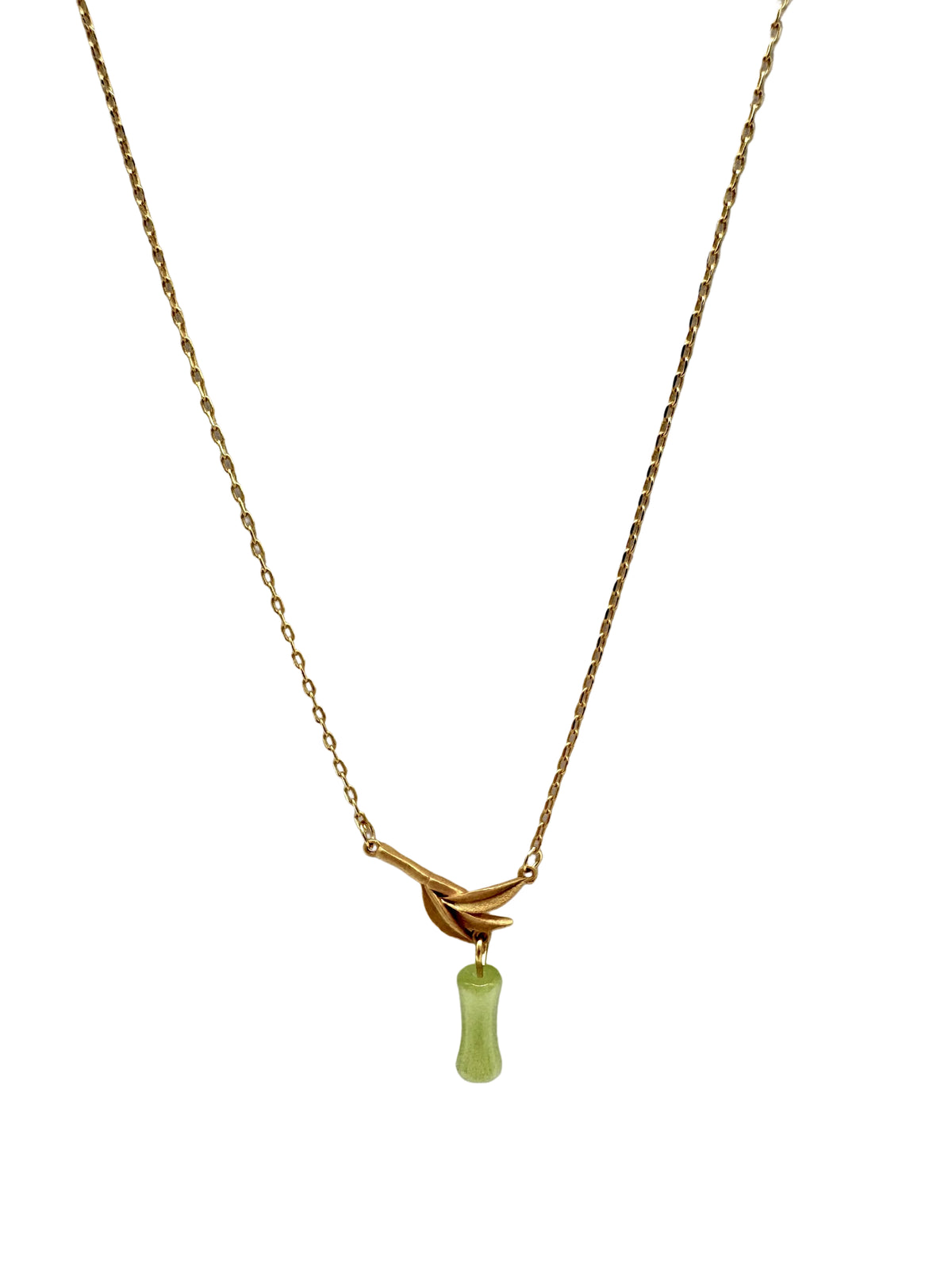 Bamboo Jade Necklace