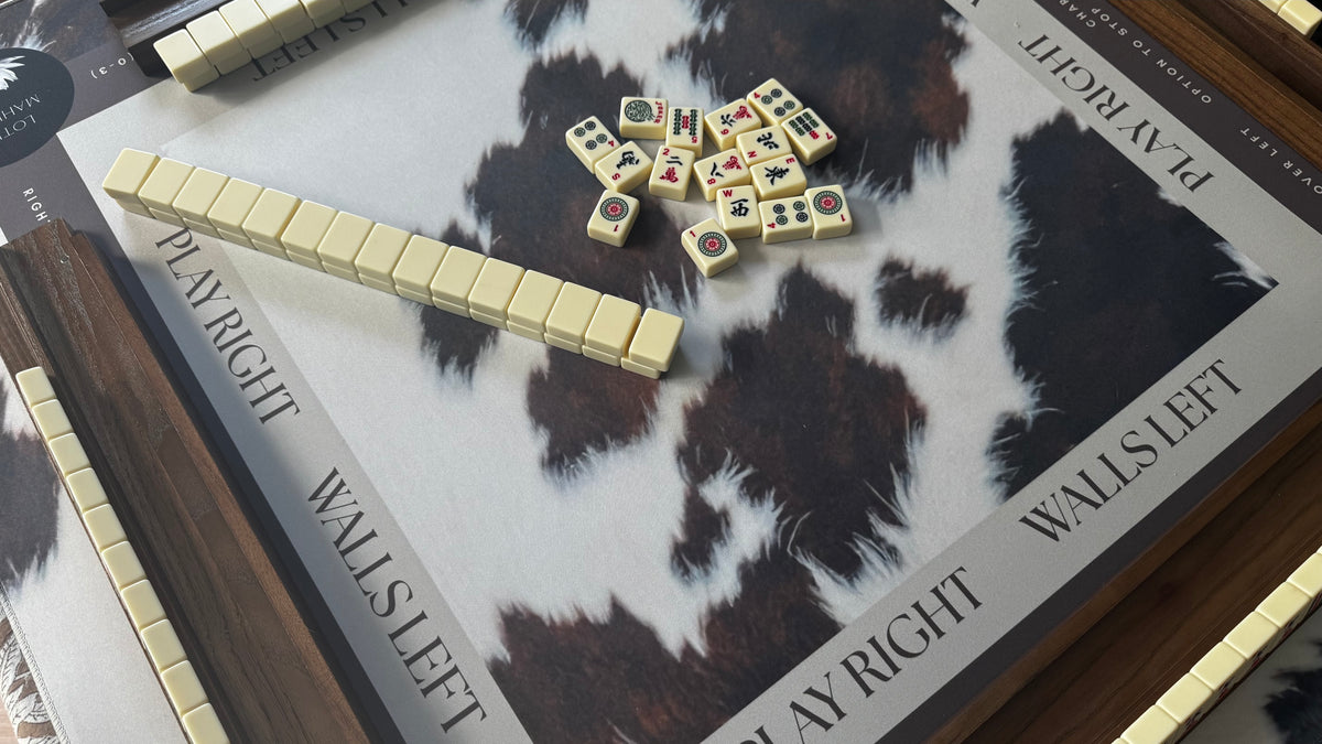 Cowhide Atelier  - Neoprene 33" Square Mahjong Mat
