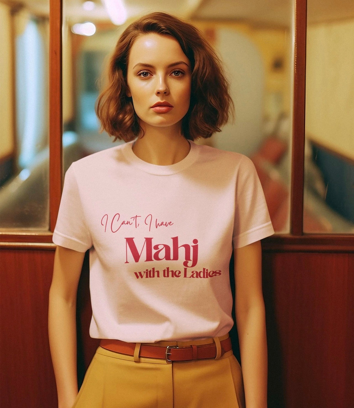 Mahj with the Ladies Tee