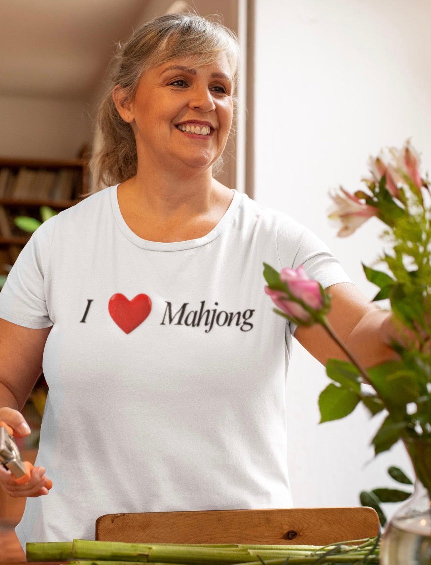I ❤️ Mahjong Graphic Tee