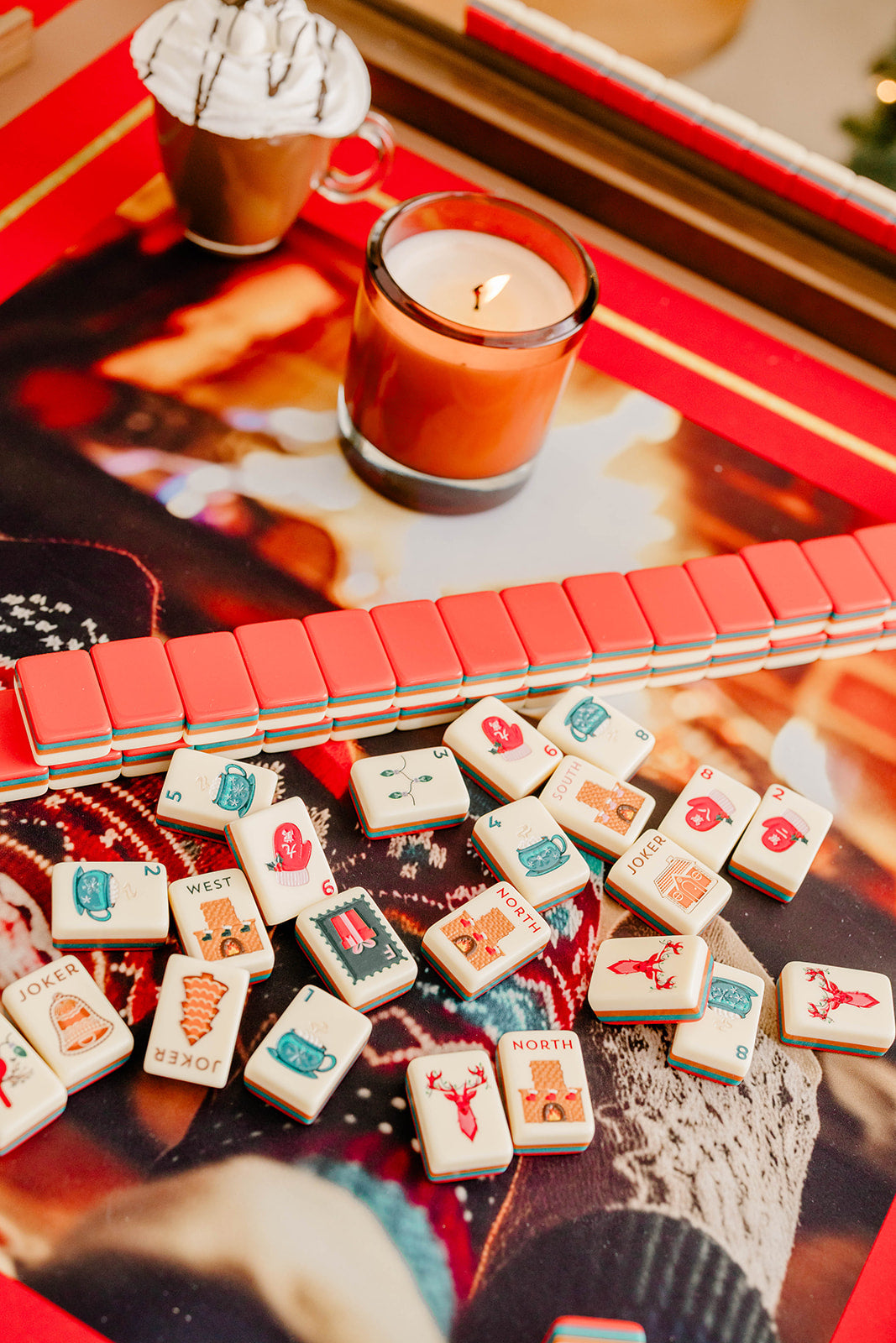 Festive Fireside Cocoa Tiles